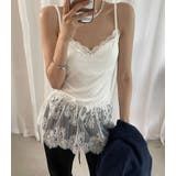 「印象変えに打って付け」キャミソール カップ付き 全3色 | teddyshop | 詳細画像18