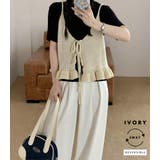ニットビスチェ ペプラムフリル 全4色 | teddyshop | 詳細画像15 