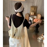 ニットビスチェ ペプラムフリル 全4色 | teddyshop | 詳細画像19 