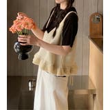 ニットビスチェ ペプラムフリル 全4色 | teddyshop | 詳細画像20 
