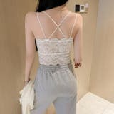 キャミソール パッド付き 全2色 | teddyshop | 詳細画像20