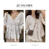 「ふんわり刺繍映え」チュニック ブラウス 半袖 | teddyshop | 詳細画像5