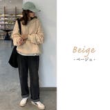 プルオーバー パーカー 韓国ファッション | teddyshop | 詳細画像4 