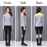 ヨガウェア 上下セット フィットネスウェア | teddyshop | 詳細画像26 