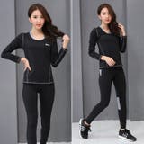 ヨガウェア 上下セット フィットネスウェア | teddyshop | 詳細画像13 