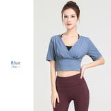 ヨガウェア レディース 半袖 | teddyshop | 詳細画像5 