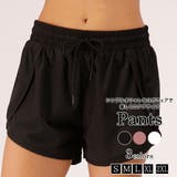 ヨガパンツ レディース インナー付きショートパンツ | teddyshop | 詳細画像1 