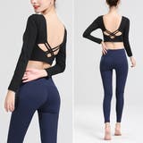 ヨガウェア ヨガトップス レディース | teddyshop | 詳細画像8 