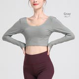 ヨガウェア ヨガトップス レディース | teddyshop | 詳細画像4 