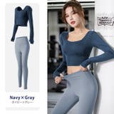 ヨガウェア 上下セット レディース | teddyshop | 詳細画像4 