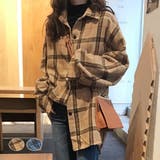 シャツ チェック 韓国ファッション | teddyshop | 詳細画像1