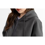 スウェット ジップパーカー オーバーサイズ | teddyshop | 詳細画像33 