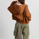 スウェット ジップパーカー オーバーサイズ | teddyshop | 詳細画像37 