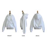 スウェット ジップパーカー オーバーサイズ | teddyshop | 詳細画像58 