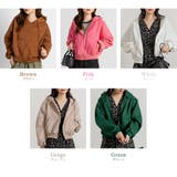 スウェット ジップパーカー オーバーサイズ | teddyshop | 詳細画像14 