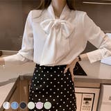 春 ブラウス ボウタイ | teddyshop | 詳細画像1