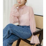 シアートップス ハイネック ブラウス | teddyshop | 詳細画像20