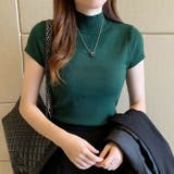 サマーニット 半袖 ハイネック | teddyshop | 詳細画像23
