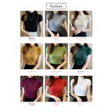 サマーニット 半袖 ハイネック | teddyshop | 詳細画像12
