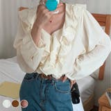 ブラウス Vネック トップス | teddyshop | 詳細画像1