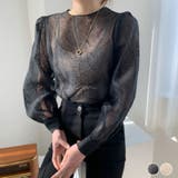 ブラウス シアー 長袖 | teddyshop | 詳細画像1