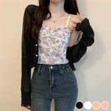 シアー カーディガン ショート丈 | teddyshop | 詳細画像1