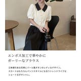 ブラウス 花柄 半袖 | teddyshop | 詳細画像3
