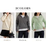 ニット ハーフジップ 暖かい | teddyshop | 詳細画像6