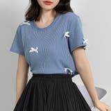 ワッフル生地 Tシャツ レディース | teddyshop | 詳細画像29 