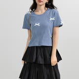 ワッフル生地 Tシャツ レディース | teddyshop | 詳細画像30 