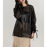 シアー トップス ブラウス | teddyshop | 詳細画像15 