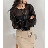 シアー トップス ブラウス | teddyshop | 詳細画像18 