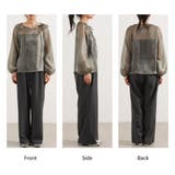 シアー トップス ショルダーリボン | teddyshop | 詳細画像29 