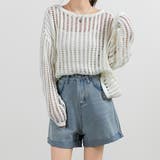 メッシュ ニット トップス | teddyshop | 詳細画像18