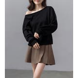 スウェット オフショルダー ワンショルダー | teddyshop | 詳細画像10