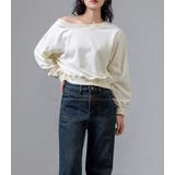 スウェット オフショルダー ワンショルダー | teddyshop | 詳細画像19