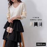 ニット Vネック トップス | teddyshop | 詳細画像2 