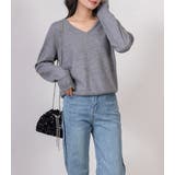 ニット Vネック トップス | teddyshop | 詳細画像22 