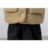 ノーカラージャケット ボア レディース | teddyshop | 詳細画像27