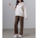 ハーフジップ ニット セーター | teddyshop | 詳細画像11 