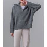 ハーフジップ ニット セーター | teddyshop | 詳細画像19 