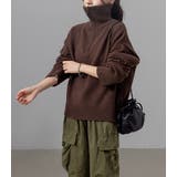 ハーフジップ ニット セーター | teddyshop | 詳細画像35 