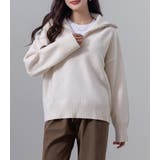 ハーフジップ ニット セーター | teddyshop | 詳細画像9 