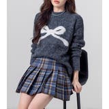 ジャガード ニット リボンモチーフ | teddyshop | 詳細画像19 