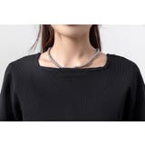 ペプラム ニット トップス | teddyshop | 詳細画像13 