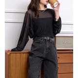 カットソー シアー 長袖 | teddyshop | 詳細画像14 