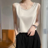 タンクトップ レディース Uネック | teddyshop | 詳細画像15 