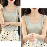 タンクトップ レディース Uネック | teddyshop | 詳細画像24 