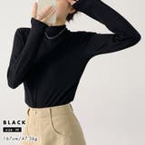 「ほんのりフィットハイネック」リブ ニット トップス | teddyshop | 詳細画像16