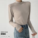「ほんのりフィットハイネック」リブ ニット トップス | teddyshop | 詳細画像20